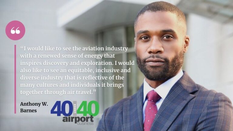 Anthony Barnes 40 Under 40 Quote