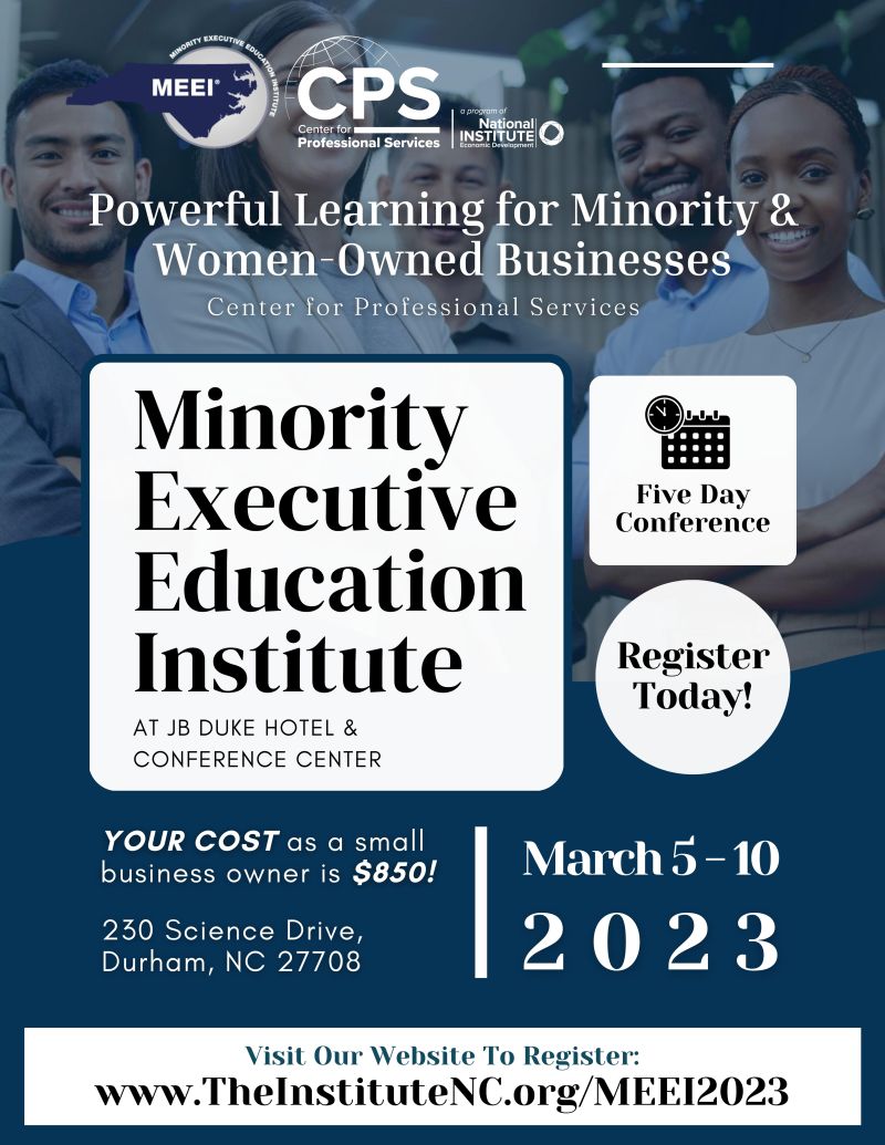 Minority Executive Education Institute 2023 AMAC