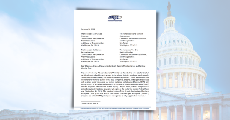 FAA Reauthorization February 2023 Letter Snapshot