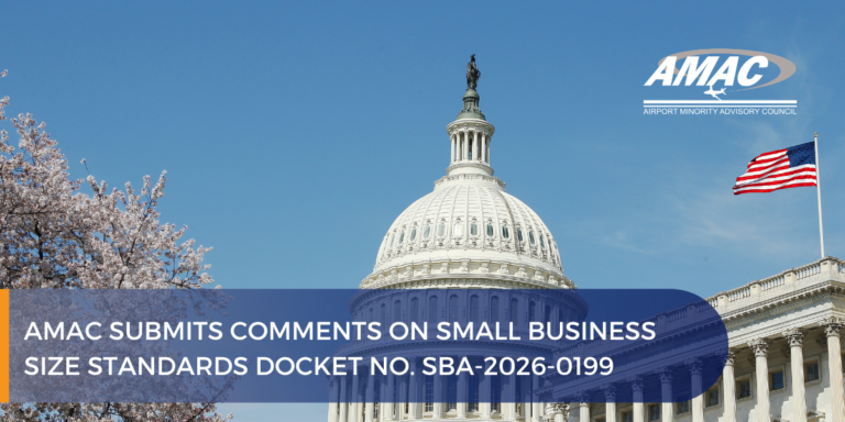 AMAC Submits Comments on AMAC SBA-2026-0199 Graphic
